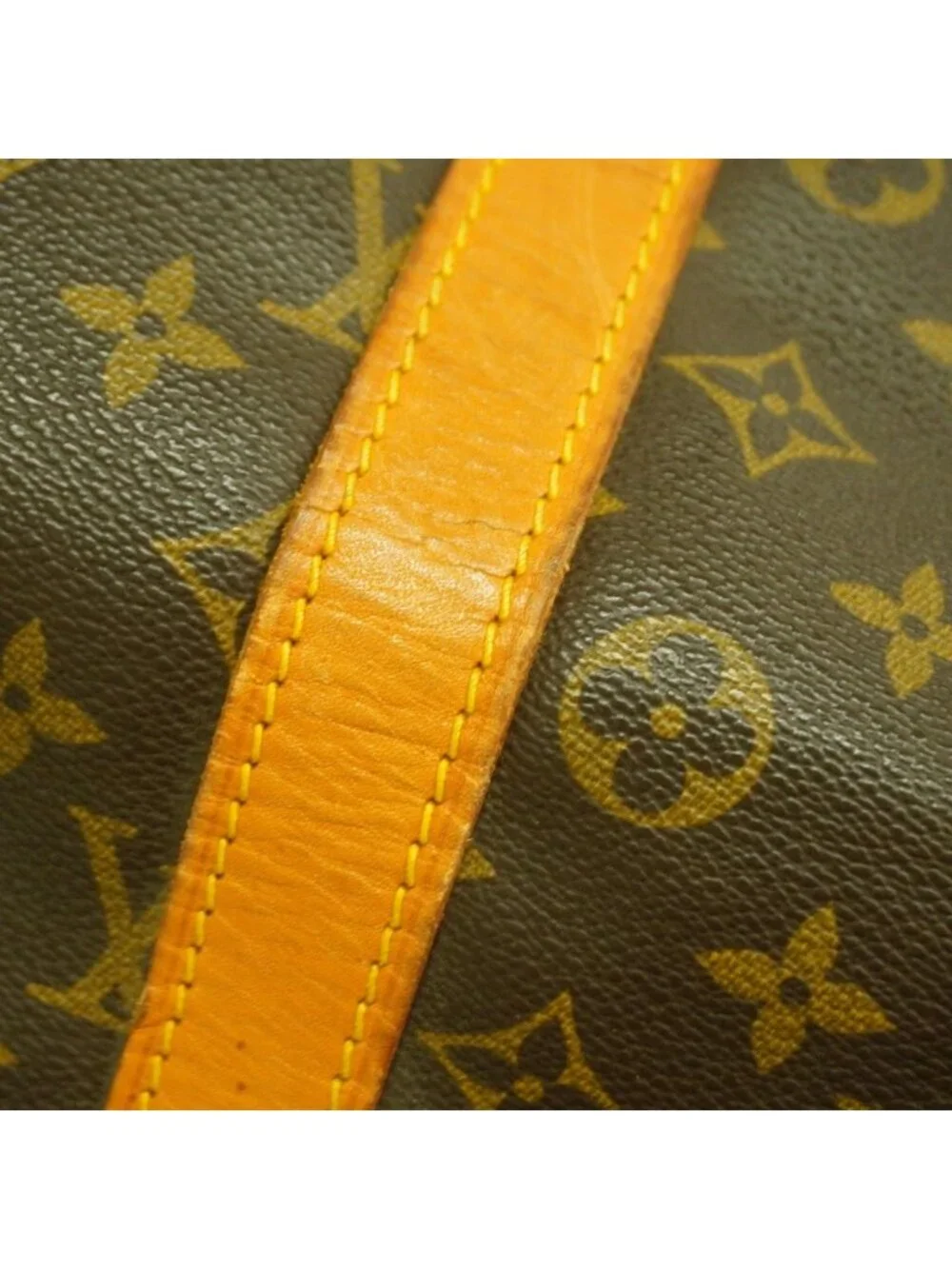 Louis Vuitton Boston Bag Monogram Keepall 55 Brown